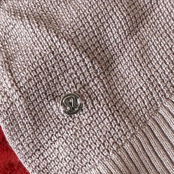 Lululemon Forward Flow Cape Womens Poncho Sweater Top One Size Vintage Mauve - Picture 6 of 7